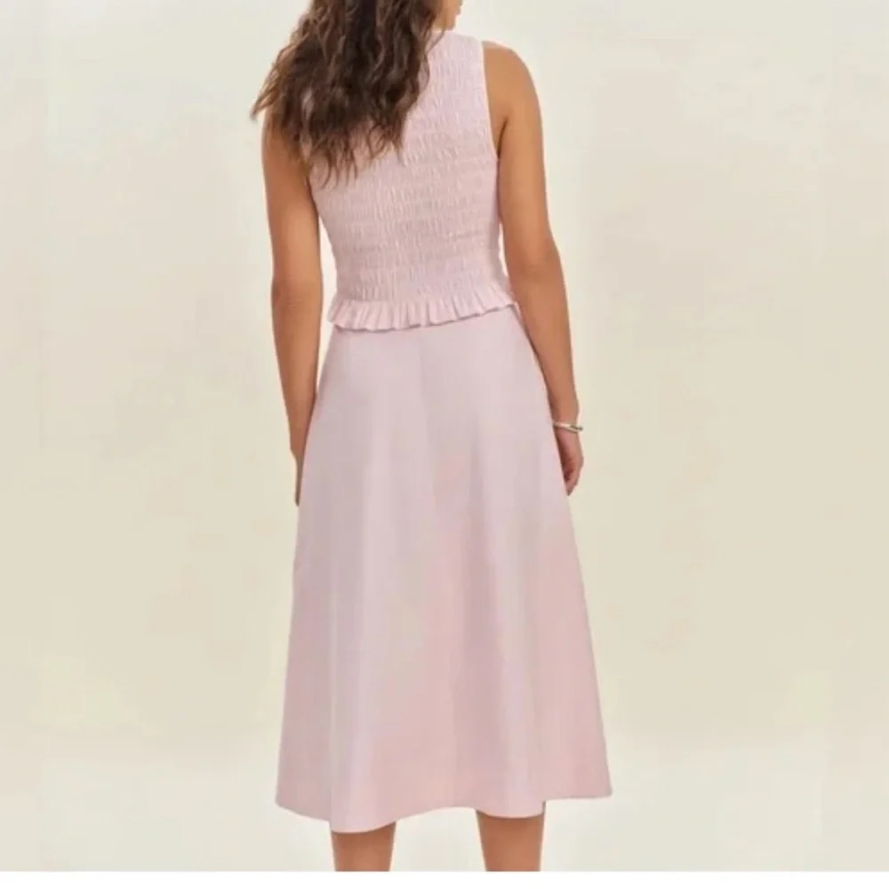 Reformation Laguna Two Piece In Cherry Blossom, brand new, never worn, no flaws. - Picture 2 of 3